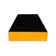 Губка четырехсторонняя EVA 100х70х25 мм P80  Гамматест GTA104T080