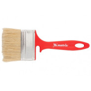 Кисть флейцевая для эмалей, 70х12 мм, натуральная щетина, пластиковая рукоятка  ...Matrix 83353