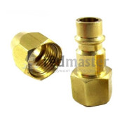 Штуцер для быстроразъема с наружной резьбой 1/4" (железо, тип USA)  ...Forsage F-20PM