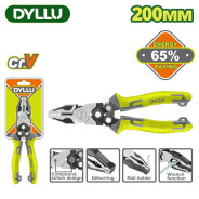 Плоскогубцы комбинированные 200 мм  DYLLU DTPL1768