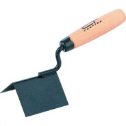 Кельма угловая, 80 х 60 х 60 мм, стальная, для внешних углов, буковая ручка  ...Сибртех 86311