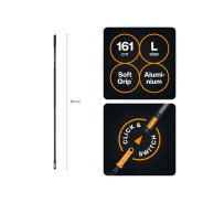 Черенок алюминиевый L 161см OneClick (Длина 161 см)  FISKARS 1080547