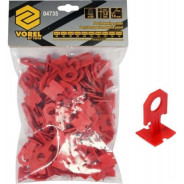 Система для выравнивания плитки 3mm (клипсы 100шт.)   0VOREL 4735