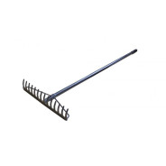 Грабли с металлической рукояткой (14-зуб., L-1300mm, ширина-350mm)  ...WMC TOOLS WMC-TG2202007