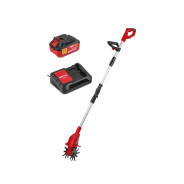 Аккум. культиватор CRC 3018 XLT SET ,18 В,1АКБ 4,0 А/ч,  шир. 10,5 см.,  WORTEX 1335865