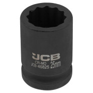 Головка ударная 3/4", 25мм (12гр.)  JCB JCB-46825
