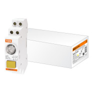 Выключатель кнопочный с индикацией ВКИ-47 желтый, LED, 2НО,1НЗ AC/DC,  ...TDM SQ0214-0004