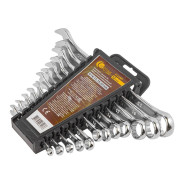 Набор ключей комбинированных 12 пр. (6-14,17,19,22мм)  FORSTIME FT-5122MP