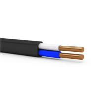 Кабель АВВГ-П 2х10 (бухта 100м) Ч  (16442-80 ГОСТ)  БелРосКабель 4814918086829