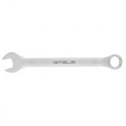 Ключ комбинированный, 17 mm, CrV, матовый хром  Stels 15213