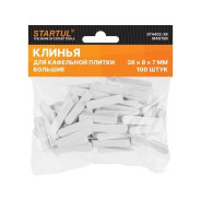 Клин д/каф. плитки большой 38х8х7мм 100шт MASTER () (используются без зажимов, СВП)  ...STARTUL ST4402-38