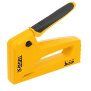 Степлер мебельный, алюминиевый корпус, тип 53, 6-14 mm, тип 300, 15 mm, тип 500, 15 mm  ...DENZEL 40214