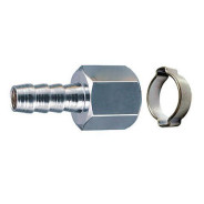 Переходник 1/4 "F -> елочка 10 мм с обжимным кольцом  FUBAG 180252 B