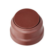 Выключатель 1 клавишный (открытый, до 10А) коричнеый, Ретро  ...BYLECTRICA А110-2201кор