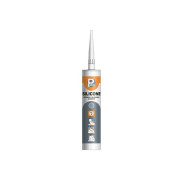 Герметик силиконовый "Silicone Sanitary", прозрачный, 260мл,  ...P Plus 01-4-1-072