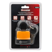 Замок навесной (дужка 9х7мм, пространство для замка 23х17мм, 3 ключа)  ...FORCEKRAFT FK-FSS45