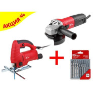 Лобзик электрический JS 6507 в кор.+ АКЦИЯ! (Скидка на комплект и набор пилок для лобзика  в подарок...WORTEX JS650700025A2