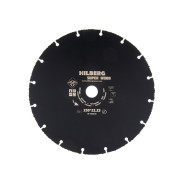 Круг карбид вольфрама отрезной 230x22 mm для дерева Super Wood (Не боится гвоздей)  ...HILBERG 530230