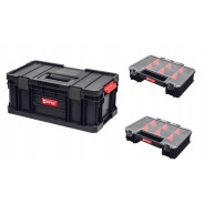 Набор ящиков для инструментов  System TWO ToolBox Plus + 2 TWO Organiser Multi (черный)  ...QBRICK Z251606PG001