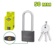 Замок навесной 50 мм с длинной дужкой  DYLLU DTPD5550L