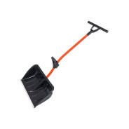 Лопата-скрепер снеговая пластм. 680х380mm со стальн.черенком PROFI  ...STARTUL ST9057-3