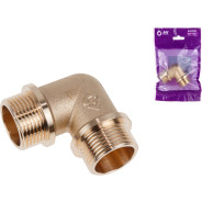 Колено 3/4" нар.-нар. с ограничителем  AV Engineering AVE307010