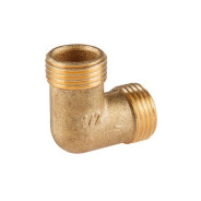 Колено наружная-наружная резьба 1/2 (уголок латунный п-п 1/2)  ...Цветлит ЦРБ0013