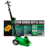 Домкрат пневмогидравлический подкатной 22т комплект со сменными надставками-удлинителями  ...Rock FORCE RF-1600-6