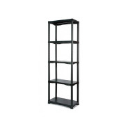 Стеллаж пластиковый 635 (600x300x1800 mm, 5 полок)  TAYG 227004