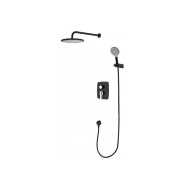 Душевая система (Lt) D35, серия Rose черный + белый, (Встраиваемый, Излива нет) a-five ...A-five A5-0857