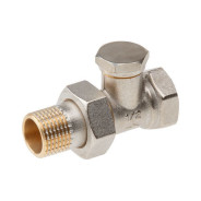Кран вентильный для радиатора 1/2" прямой  AV Engineering AVE296012