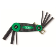 Набор ключей шестигранных ,2,5-10мм, 7шт, длинных  Toptul AGFB0703