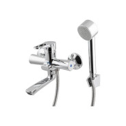 Смеситель для душа D35-A, серия 400 NOCE (Короткий поворотный L-излив. Эксцентриков нет)  ...ECONOCE EC0402