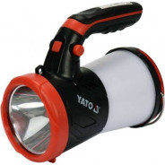 Фонарь 102х155х175mm 3 в 1 (530lm, 500м, 3.7V, 4400mAh, usb, IP54)  YATO YT-08579