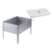 Мангал со складным дном с шампурами в г/кор.(335х230х230, дно 2шт., 4 шамп.угл.)(размер 335х230х230,...PERFECTO LINEA 47-750766/1