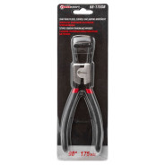 Щипцы для стопорных колец 175мм (гнутые, на разжим)  FORCEKRAFT FK-68-175SB