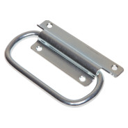 Ручка откидная, белый цинк.,  STARFIX SMP-55696-1