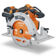 Пила циркулярная аккумуляторная , 21В, 1АКБ 5,0 А/ч, 5000 об/мин,  диск 185x16 мм, DAEWOO ...Daewoo Power DAS 1821Li SET