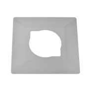 Рамка 1-местная декоративная светло-серая  BYLECTRICA ЮЛИГ.735212.410сс