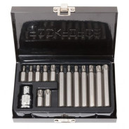 Набор бит TORX, 15пр. 1/2", 10мм, в металлическом кейсе  Rock FORCE RF-4156(C)