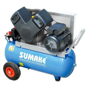 Компрессор рем. 2 ц. (220v) ,100л, 2.2 кВт, 336 л/мин,  SUMAKE JB30-30MA-100