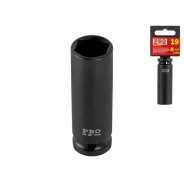 Головка ударная тонкост. 1/2" 19mm 6гр. глубокая PRO  STARTUL PRO-32119