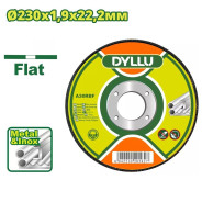 Круг отрезной 230x1,9х22,2 мм по металлу  DYLLU DTAC1391