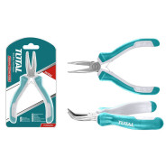 Длинногубцы изогнутые 115 мм  TOTAL THTMN456