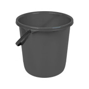 Ведро пластмассовое, 12 л, Green Republic, дым  Spin&Clean SC110210026