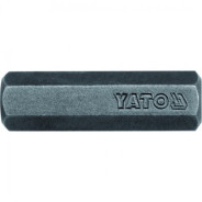 Бита ударная HEX 8.0 8x30mm (50шт) S2 HRC58-62  YATO YT-7923