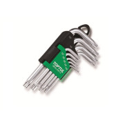 Набор ключей Torx T10-Т50 9шт короткие  Toptul GAAL0913