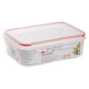 Контейнер прямоугольный 1.6 л, с крышкой, серия Good Lock (220x155x75 mm)  ...PERFECTO LINEA 37-013000