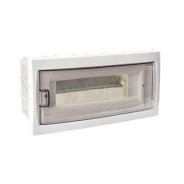 Бокс пластмассовый 12 модулей скрытый с крышкой IP 20 (148х284х107 мм.)  ...BYLECTRICA КНС-12Д