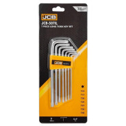 Набор ключей TORX Г-образных длинных 7пр.  JCB JCB-5071L